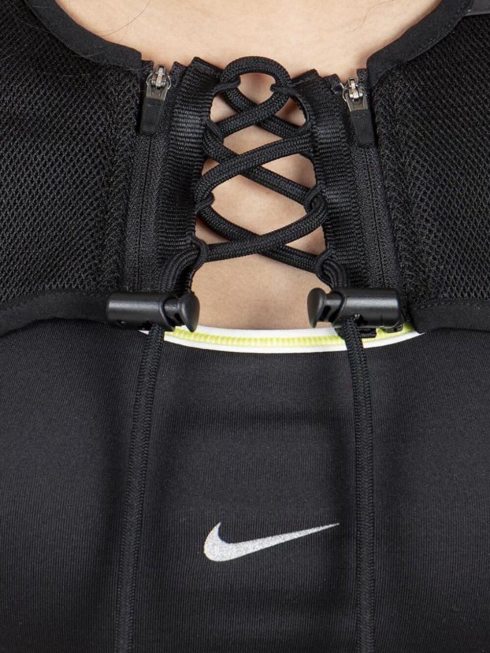 Off-White x Nike NRG X Cross Bib Vest Black Women M BV8054-010 Vest Only - Picture 5 of 6